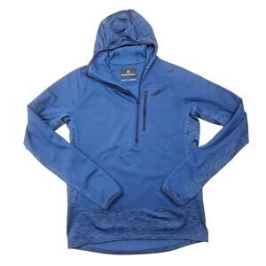 BACKCOUNTRY Tech Fleece 1/2 Zip Performance Pullover Men's M Hooded Base Layer